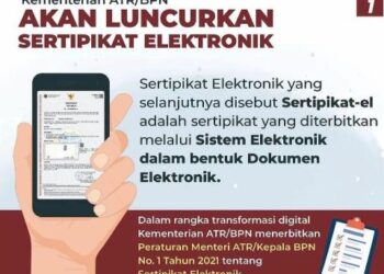 Terkait Penerapan Sertifikat Elektronik, Kantor Pertanahan Tarakan Tunggu Petunjuk Teknis