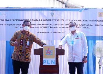 PLN Hadirkan Layanan Listrik 24 Jam di Sei Menggaris