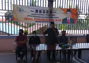 Reses Muh. Khoiruddin di Sebatik Serap Aspirasi Kaum Milenial