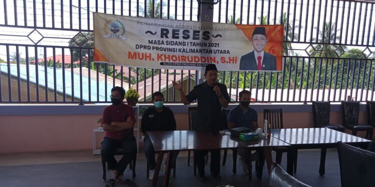 Reses Muh. Khoiruddin di Sebatik Serap Aspirasi Kaum Milenial