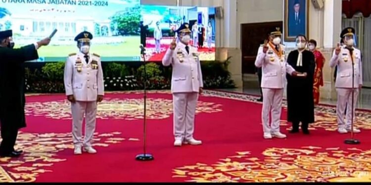 Resmi Jadi Gubernur dan Wakil Gubernur Kaltara, Ini Program Kerja 100 Hari Zainal – Yansen TP