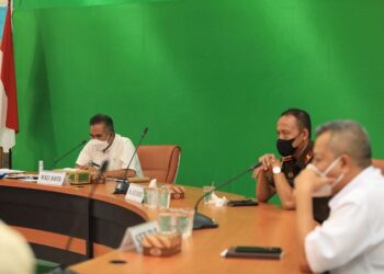 Wali Kota Hadiri Rakor Penanggulangan Bencana Secara Virtual