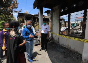 Kunjungi Lokasi Kebakaran, Wali Kota Jamin Beri Santunan