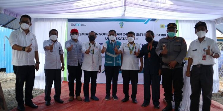 Listrik di Sekatak Sudah 24 Jam