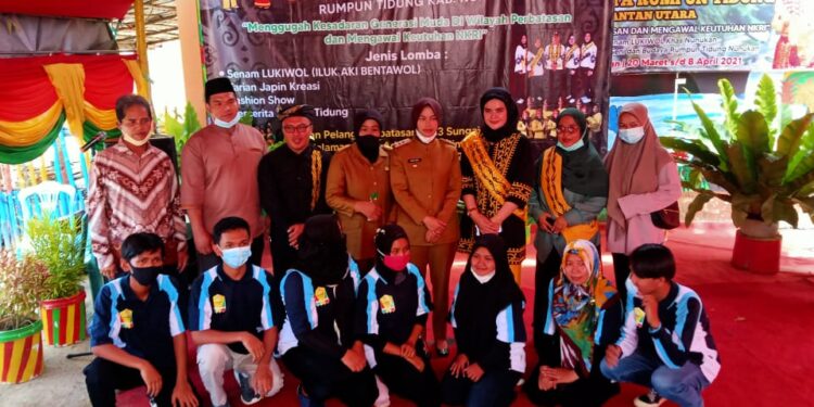 Bupati Laura Buka Pagelaran Seni dan Budaya Rumpun Tidung dan Pencanangan Kampung Cerita di Nunukan