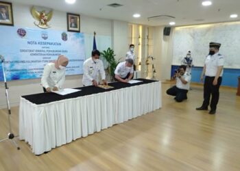 Tandatangani Nota Kesepakatan Bersama  Pembangunan Lapter di Binuang, Bupati Laura Harapkan Segera Terealisasi