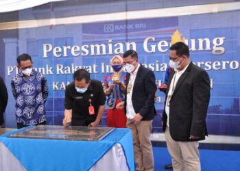 Sekda Hadiri Peresmian Kantor Baru Bank BRI Cabang Nunukan