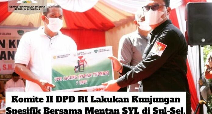 Hadiri Panen Raya Padi, HB Berharap Maros Jadi Lumbung Padi Sulsel