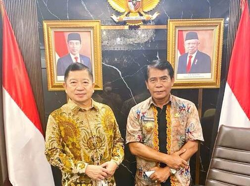 Temui Menteri PPN, Gubernur Zainal Minta Pembangunan Jalan di Perbatasan Dipercepat