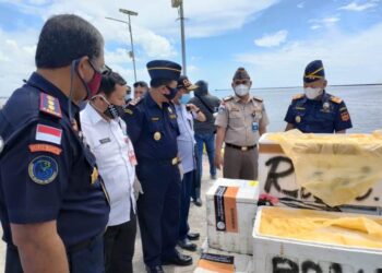 Ekspor Perdana Komoditi Perikanan di Wilayah Sebatik