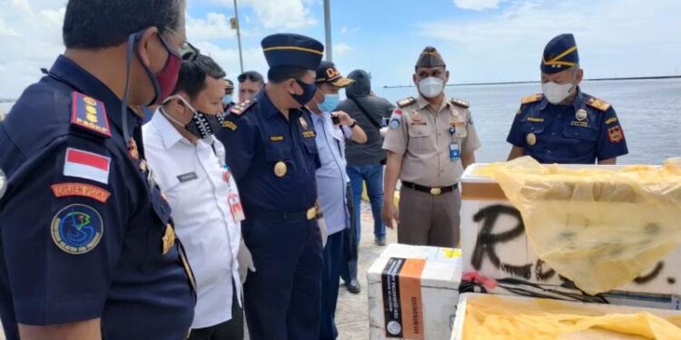 Ekspor Perdana Komoditi Perikanan di Wilayah Sebatik