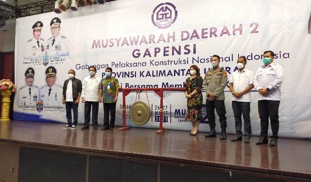 Gubernur Buka Musda ke-2 BPD Gapensi Kaltara