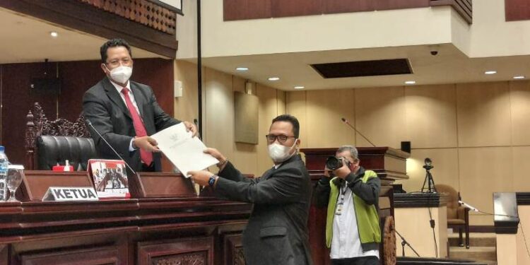 Hasan Basri Perjuangkan Masalah Ketenagalistrikkan di Kaltara di Sidang Paripurna DPD RI