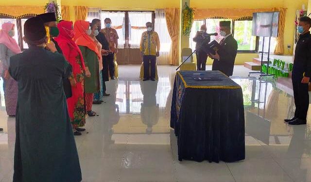 Lantik Sejumlah Pejabat Fungsional, Wali Kota Singgung Penilaian e-Kinerja untuk Berikan Azas Keadilan