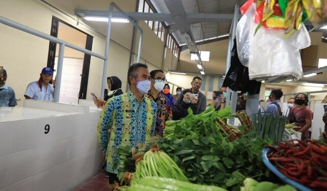 Resmikan Pasar Rakyat Bais, Wali Kota Harap Bisa Menggerakkan Roda Ekonomi di Tarakan Timur dan Hilangkan Kesan Kumuh