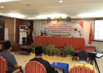 Buka Rakor Evaluasi Pilkada 2020, Wali Kota Dukung Upaya Peningkatan Kualitas Bawaslu