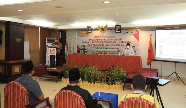 Buka Rakor Evaluasi Pilkada 2020, Wali Kota Dukung Upaya Peningkatan Kualitas Bawaslu