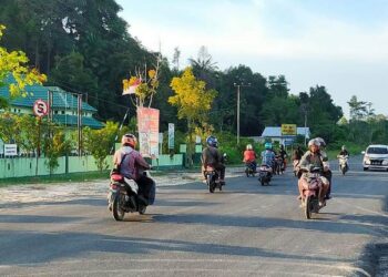 Pemkot Tuntaskan Perbaikan Jalan di Depan Mako Yonif Rider 613/Raja Alam