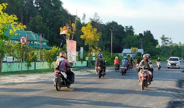 Pemkot Tuntaskan Perbaikan Jalan di Depan Mako Yonif Rider 613/Raja Alam