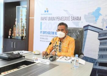 Apresiasi Pencapaian Tahun 2020, Wali Kota Menerima LPj Dewan Komisaris dan Dewan Direksi Bankaltimtara