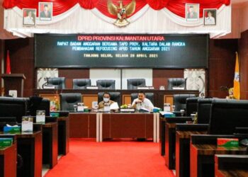 Pemprov Kaltara Beri Tanggapan Refocusing Anggaran 2021 dengan Banggar DPRD