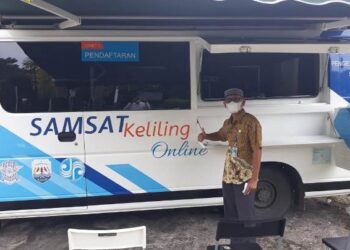 Di Mobil Samsat Keliling, Bayar Pajak hanya 5 Menit