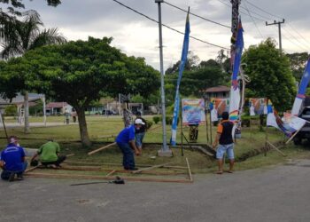 Antusias Sambut Kedatangan Gubernur dan Wagub Kaltara, Warga Loreh Tidak Permasalahkan Sungai Malinau