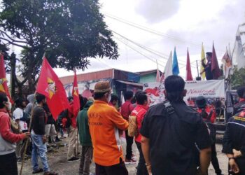 Aliansi Gebrak Tuntut Tanggung Jawab Perusahaan Lunasi Tunggakan BPJS Ketenagakerjaan