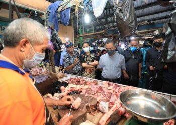 TPID Tarakan Sidak Pasar untuk Pantau Harga dan Cegah Permainan Spekulan