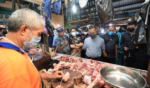 TPID Tarakan Sidak Pasar untuk Pantau Harga dan Cegah Permainan Spekulan