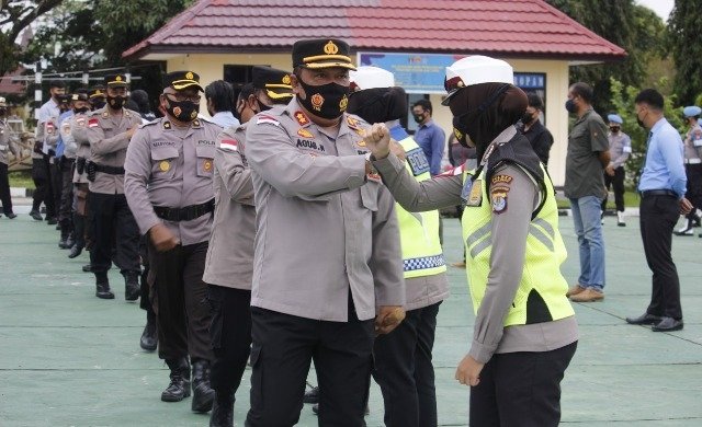 Pererat Silaturrahmi, Kapolres Malinau Halal Bihalal Bersama Jajaran