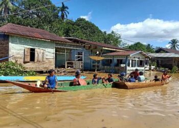 Banjir Landa Sejumlah Desa di Tiga Kecamatan di Malinau