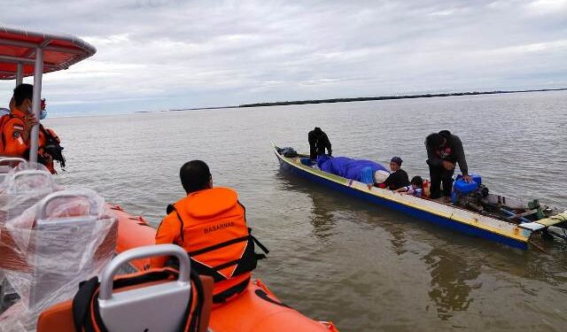 Ketinting Berpenumpang 4 Orang Ditemukan Selamat di Wilayah Tanah Merah