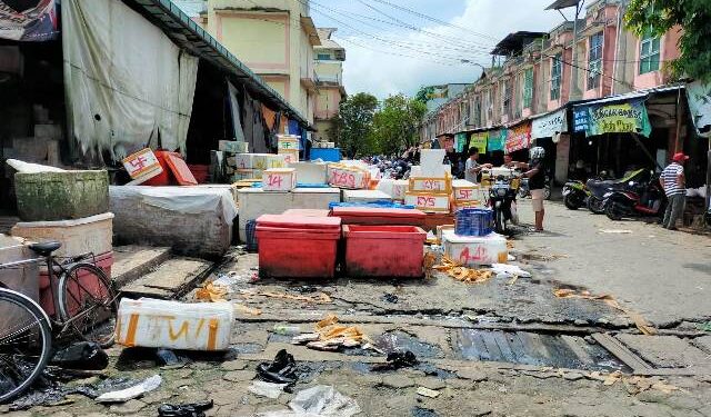 Disoroti Wali Kota Khairul, PT. Gusher Komitmen Benahi Pasar Gusher Setelah Lebaran