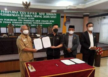 Sampaikan Jawaban Pemerintah dan Sepakati Propemperda 2021, Wawali Effendhi Djuprianto Apresiasi Peran DPRD Tarakan