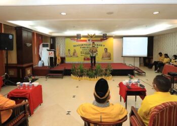 Hadir di Musda Partai Golkar Tarakan, Wali Kota Khairul Harap Lahir Pemimpinan Partai Berkualitas