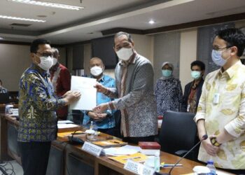 Bahas Program Kerja Kemendag Tahun 2021, Senator Hasan Basri Perjuangkan Kebutuhan Kaltara