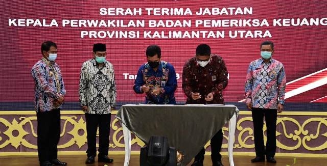 Kepala Perwakilan BPK Kaltara Dijabat Arief Fadillah, Agus Priyono Sukses Tingkatkan Tata Kelola Keuangan Pemda