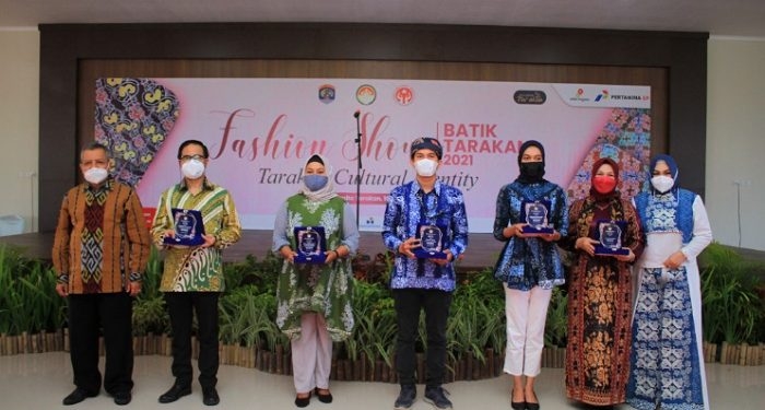 Dukung Lomba Busana HUT DWP ke-22, PT. Pertamina EP Tarakan Field Komitmen Kembangkan Batik Tarakan