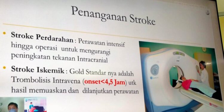 RSUD Tarakan Terapkan Standarisasi Penanganan Pasien Penyakit Stroke dengan CT Scan Kepala dan Terapi Trombolisis Intravena