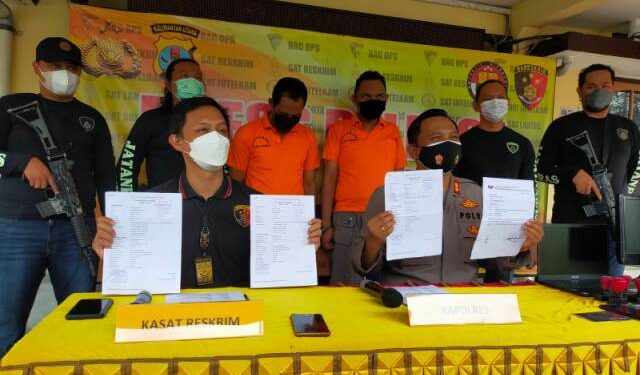 Terungkap Sindikat Pemalsuan Surat Keterangan Hasil Pemeriksaan PCR dan Surat Jalan di Tarakan