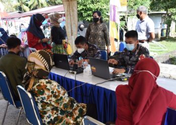 Serbuan Vaksin Sasar KBT Lantamal XIII/Tarakan