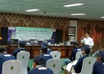 Tingkatkan Keahlian, 30 Peserta Ikuti Pelatihan dan Sertifikasi Tukang Program KOTAKU