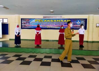 PTM Era Pandemi Covid-19 Dimulai, SMPN 1 Tarakan Awali dengan Kegiatan MPLS