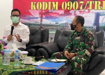 Senator Hasan Basri Pantau Vaksinasi Covid-19, Kodim 0907/Tarakan Laksanakan Dosis Kedua