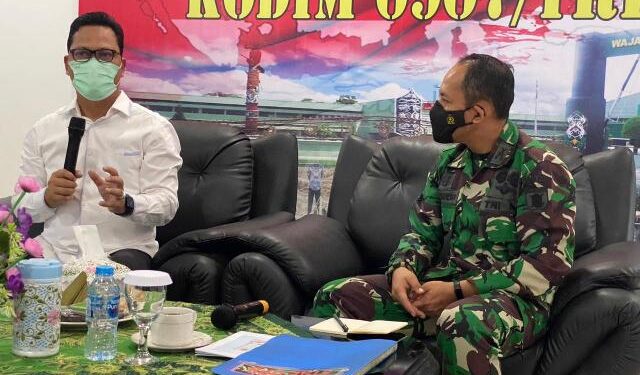 Senator Hasan Basri Pantau Vaksinasi Covid-19, Kodim 0907/Tarakan Laksanakan Dosis Kedua