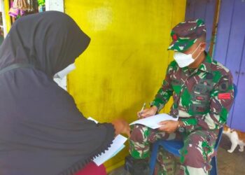 Kejar Target Serbuan Vaksin, Kodim 0907/Tarakan Sasar Warga hingga ke Pulau Sadau