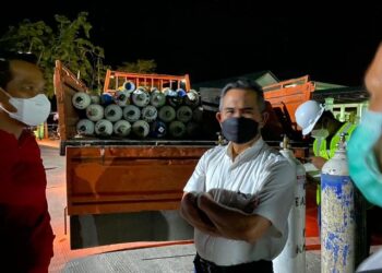 Tabung Oksigen Bantuan PKT Tiba di Tarakan