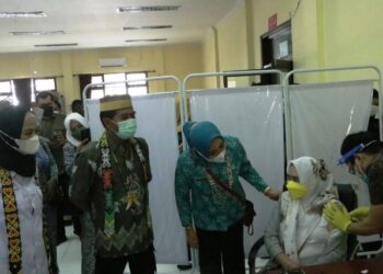 Gubernur Zainal Hadiri Pencanganan Vaksinasi Ibu Hamil hingga Salurkan Bansos