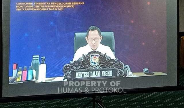 Luncurkan Pengelolaan Bersama MCP, Ini Pesan Mendagri